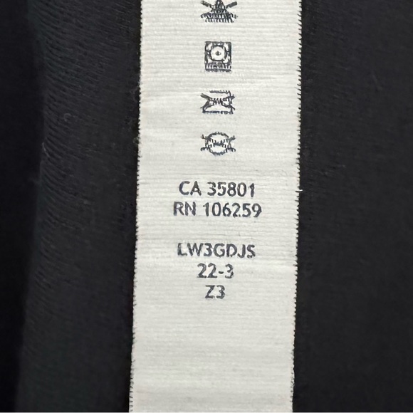 Lululemon Crescent T Shirt Pima Cotton Black Short Sleeve Casual Athleisure 8 - Picture 12 of 13